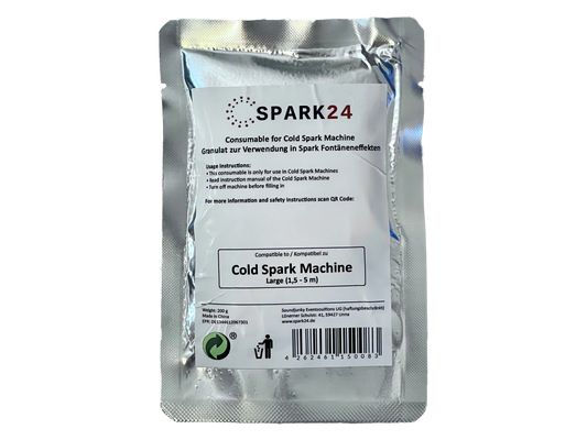 Granules for Cold Spark Machine Titanium cold spark powder