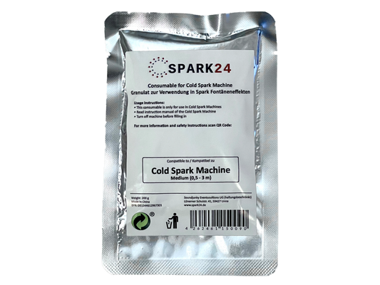 Granules for Cold Spark Machine Indoor Medium Titanium cold spark powder