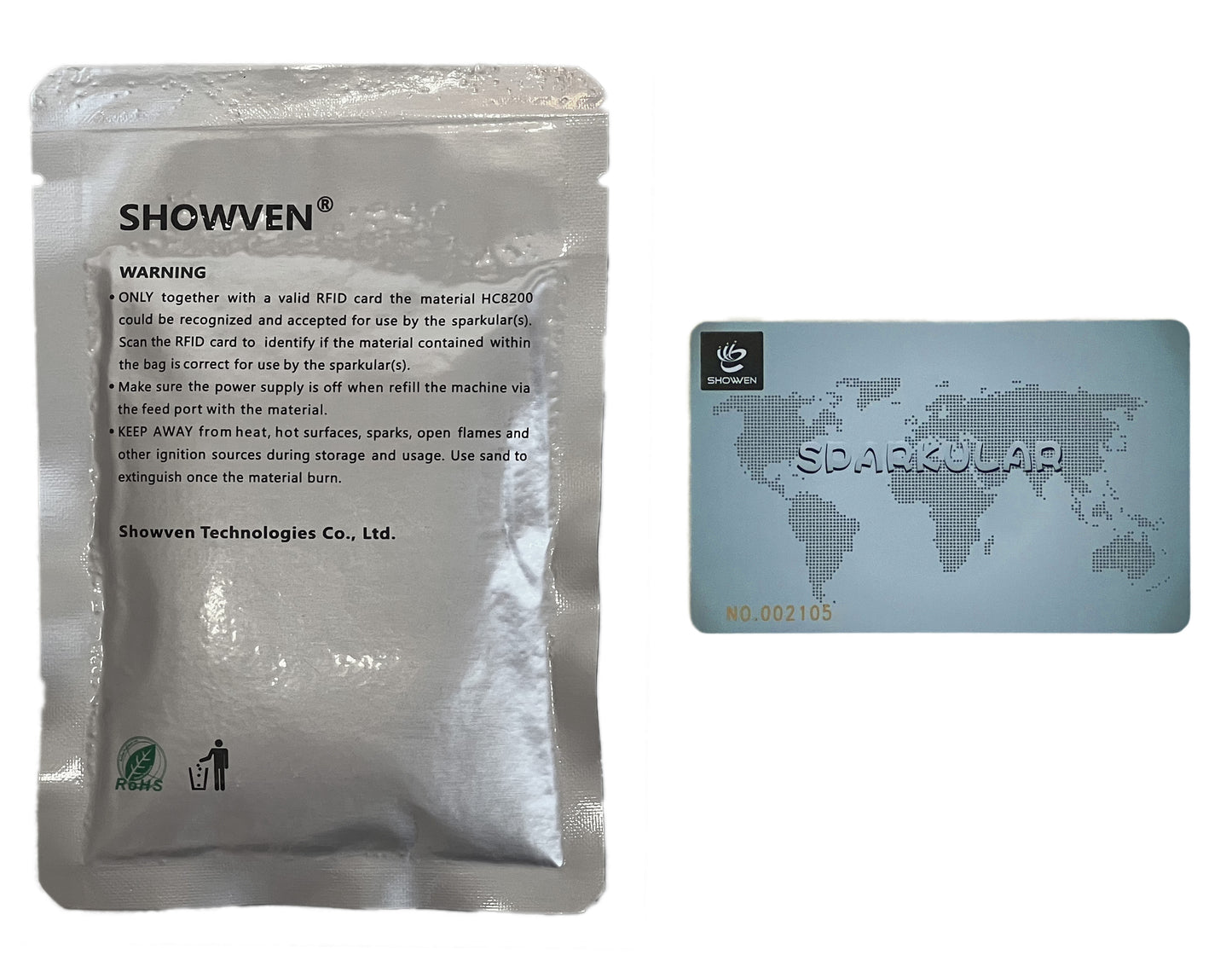 Granules compatible with Showven Sparkular BT01 BT04 BT14 BT51 BT61 HC8200 - L 200g